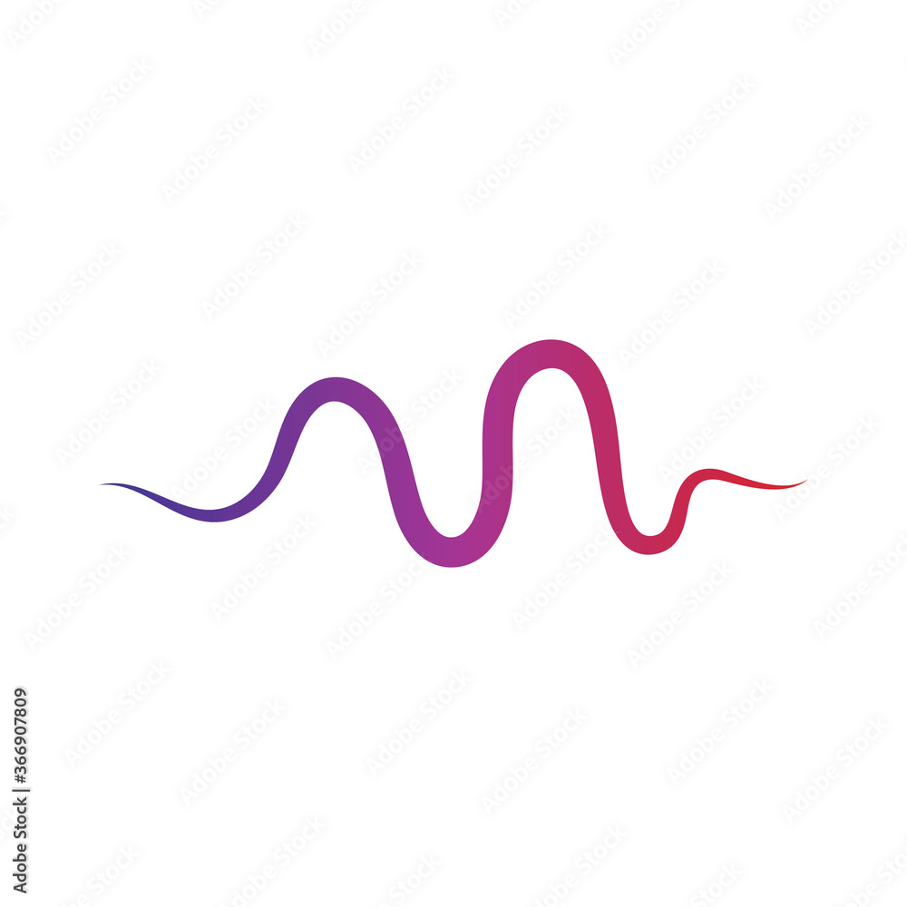 sound wave ilustration logo vector icon sound wave ilustration logo vector icon