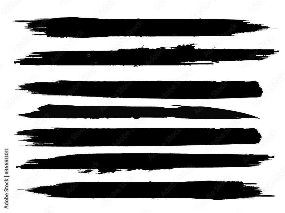 Edges Vector Set . Design Elements . Grunge Borders , Dividers or Brush Strokes . Edges Vector Set . Design Elements . Grunge Borders , Dividers or Brush Strokes .