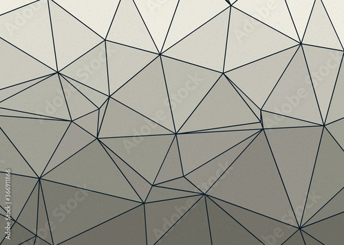 Opal Blue color Abstract color Low-Polygones Generative Art background illustration