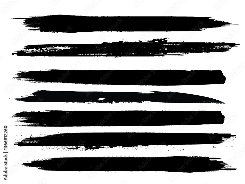 Edges Vector Set . Design Elements . Grunge Borders , Dividers or Brush Strokes . Edges Vector Set . Design Elements . Grunge Borders , Dividers or Brush Strokes .