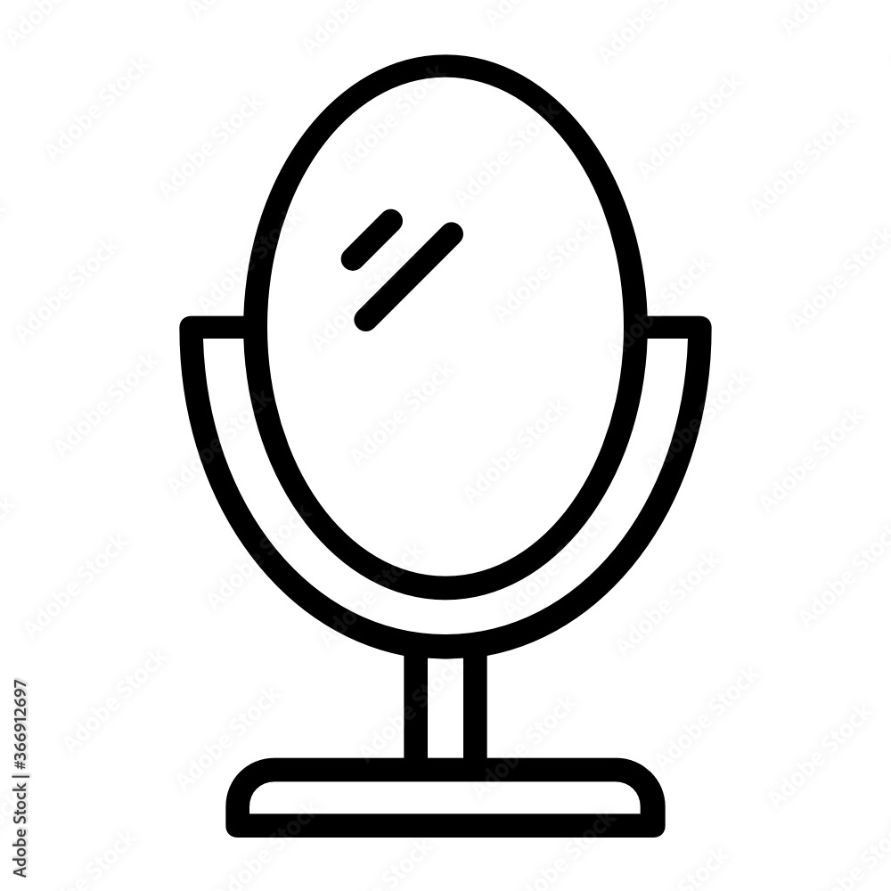 Looking Mirror Concept Vector Icon Design, Beauty Saloon Services Business Symbol on White background Looking Mirror Concept Vector Icon Design, Beauty Saloon Services Business Symbol on White background