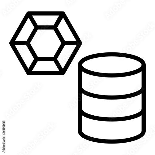 Pawn Shop Concept Vector Icon Design, Trade or Quick Loan Services Business Symbol on White background  
