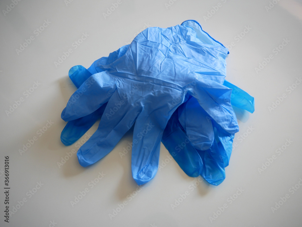 Medical Equipment PPE Blue Gloves