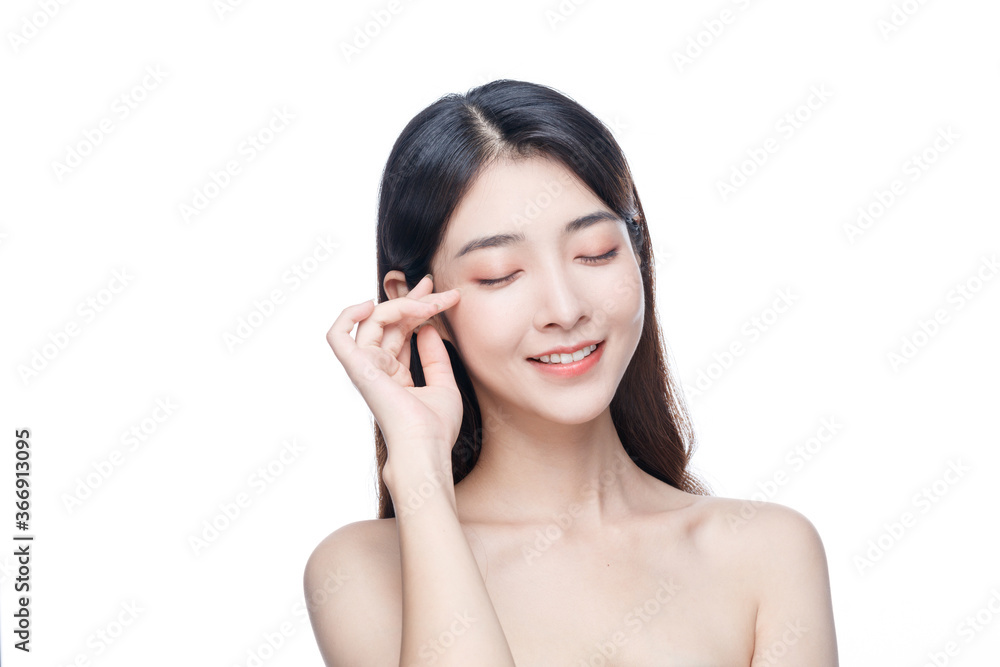 Beauty Portrait Of Young Asian Woman Beauty Portrait Of Young Asian Woman