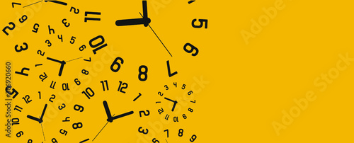 clock on wall