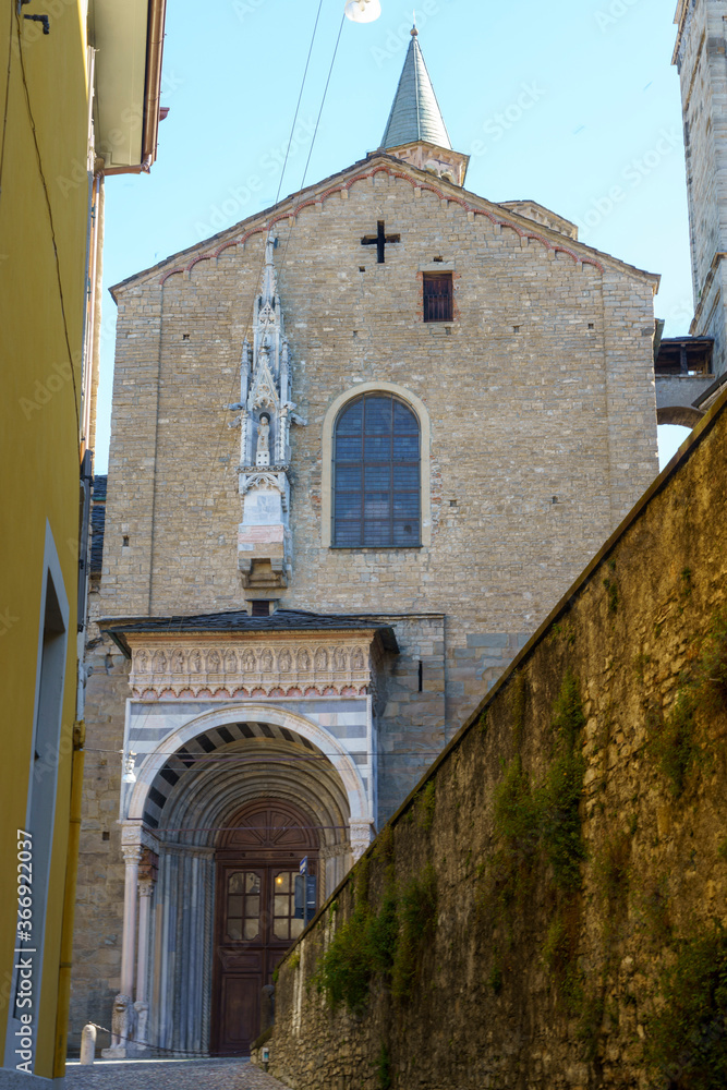 Basilica of Santa Maria Maggiore in Bergamo, Italy