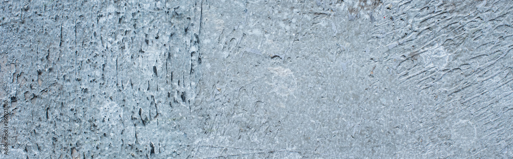 Obraz premium rough abstract grey concrete background texture, panoramic shot