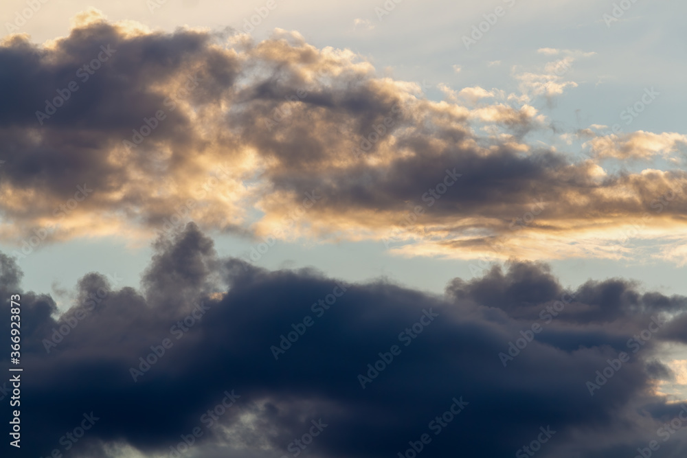 Dark clouds. Heaven. Natural background. Dark clouds. Heaven. Natural background.