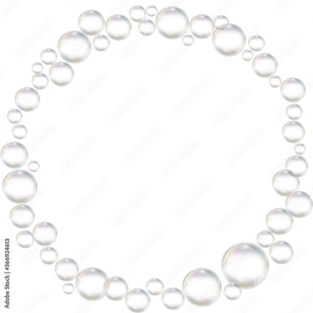 Obraz premium Bubble Rim Ring