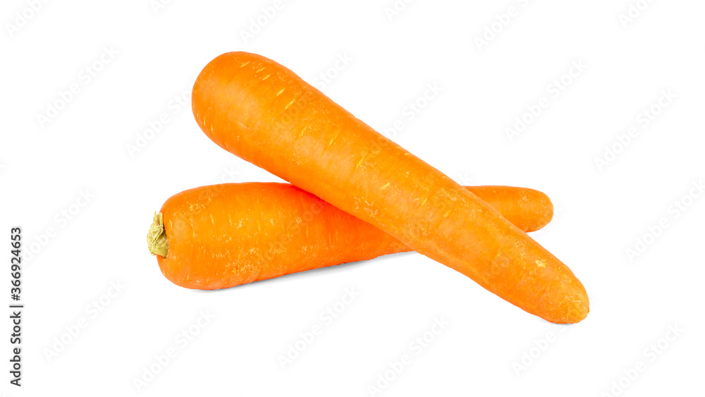 Carrot vegetable isolated on white background with clipping path Carrot vegetable isolated on white background with clipping path