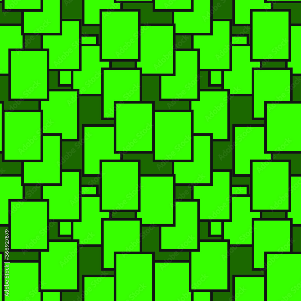 Abstract green squares background, seamless pattern, texture for designer, vector illustration Abstract green squares background, seamless pattern, texture for designer, vector illustration