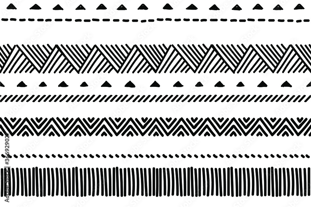 Ethnic vector seamless pattern. Tribal geometric background, boho motif, maya, aztec ornament illustration. rug textile print texture Ethnic vector seamless pattern. Tribal geometric background, boho motif, maya, aztec ornament illustration. rug textile print texture