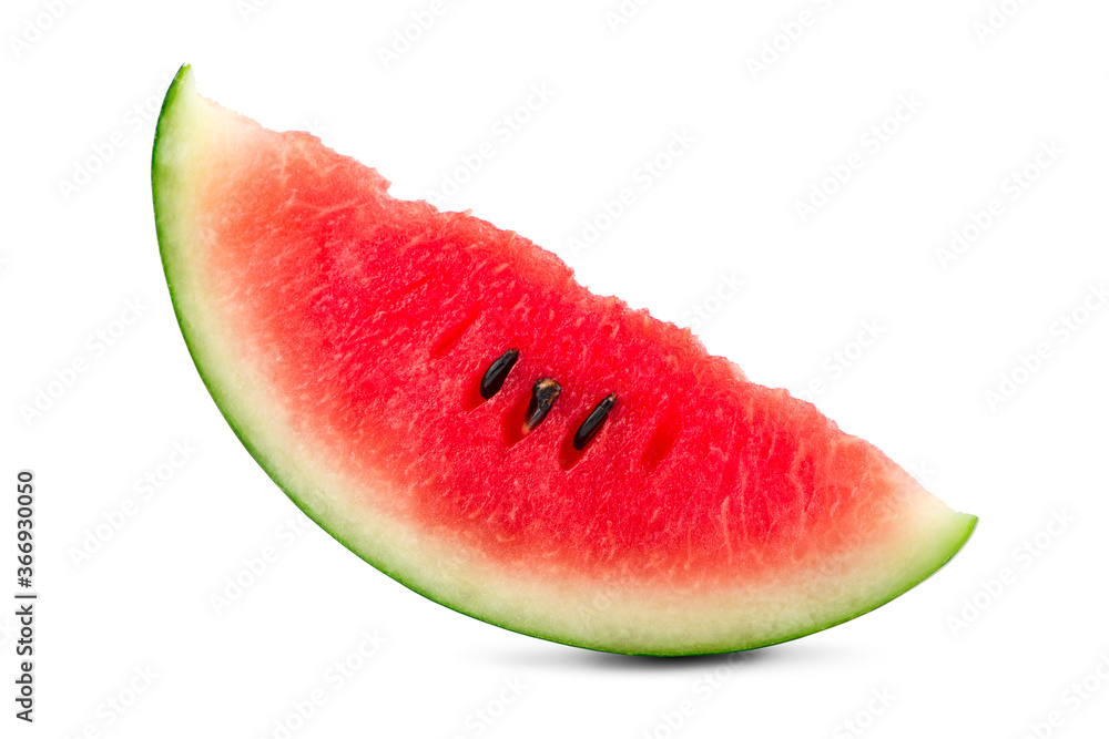 Sliced of watermelon an isolated on white background. Sliced of watermelon an isolated on white background.