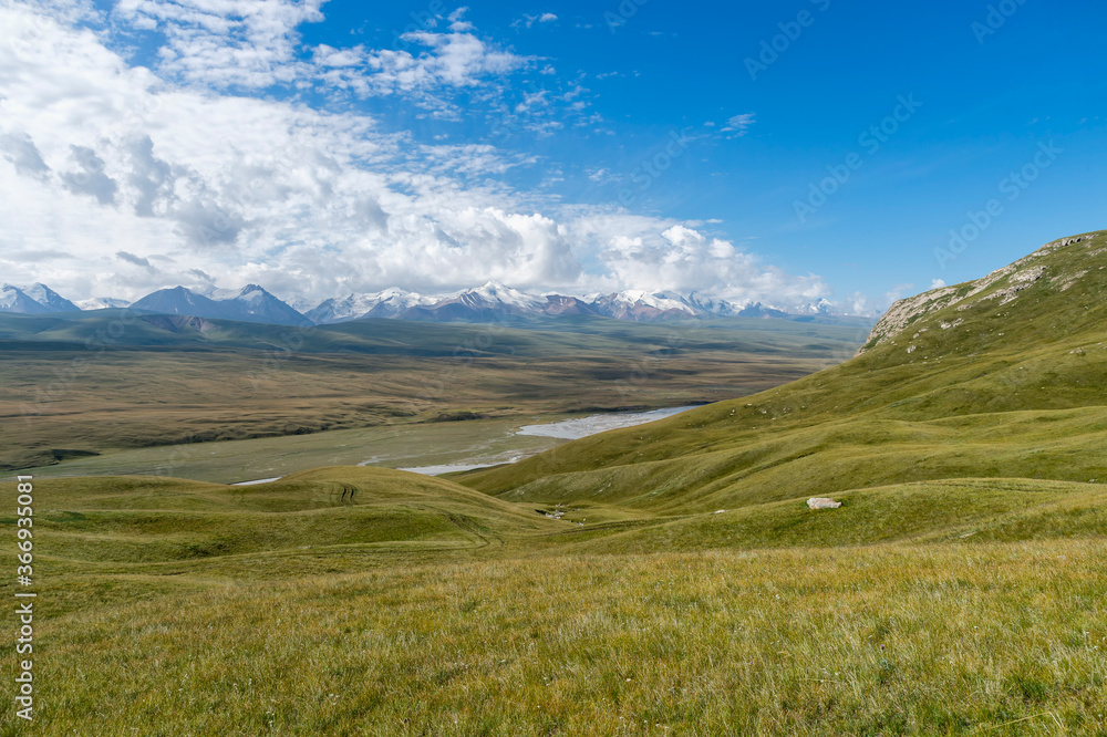 Sary Jaz valley, Issyk Kul region, Kyrgyzstan