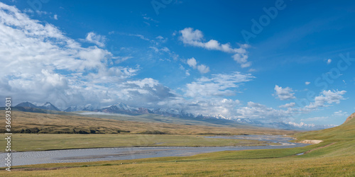 River in the Sary Jaz valley, Issyk Kul region, Kyrgyzstan