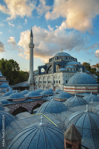 Kilic Ali Pasa Mosque at Tophane district.