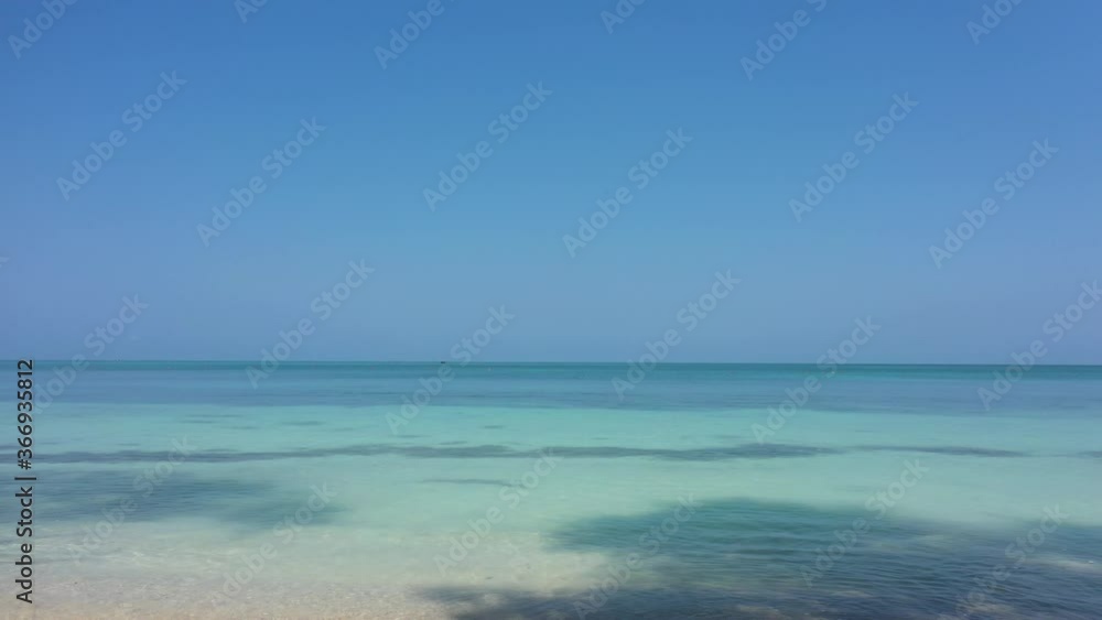 White perfect beach with ocean view without people. White perfect beach with ocean view without people.