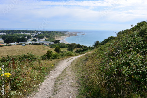 Canvas Print Bembridge down on the isle of Wight