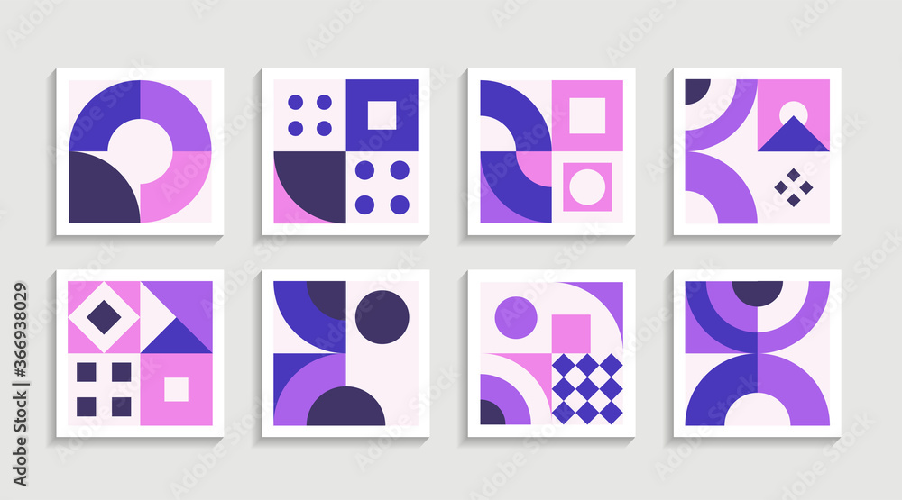 Modern Geometric artwork poster set with simple shape and figure. Abstract minimalist pattern design style for web, banner, business presentation, branding package, fabric print, wallpaper Modern Geometric artwork poster set with simple shape and figure. Abstract minimalist pattern design style for web, banner, business presentation, branding package, fabric print, wallpaper