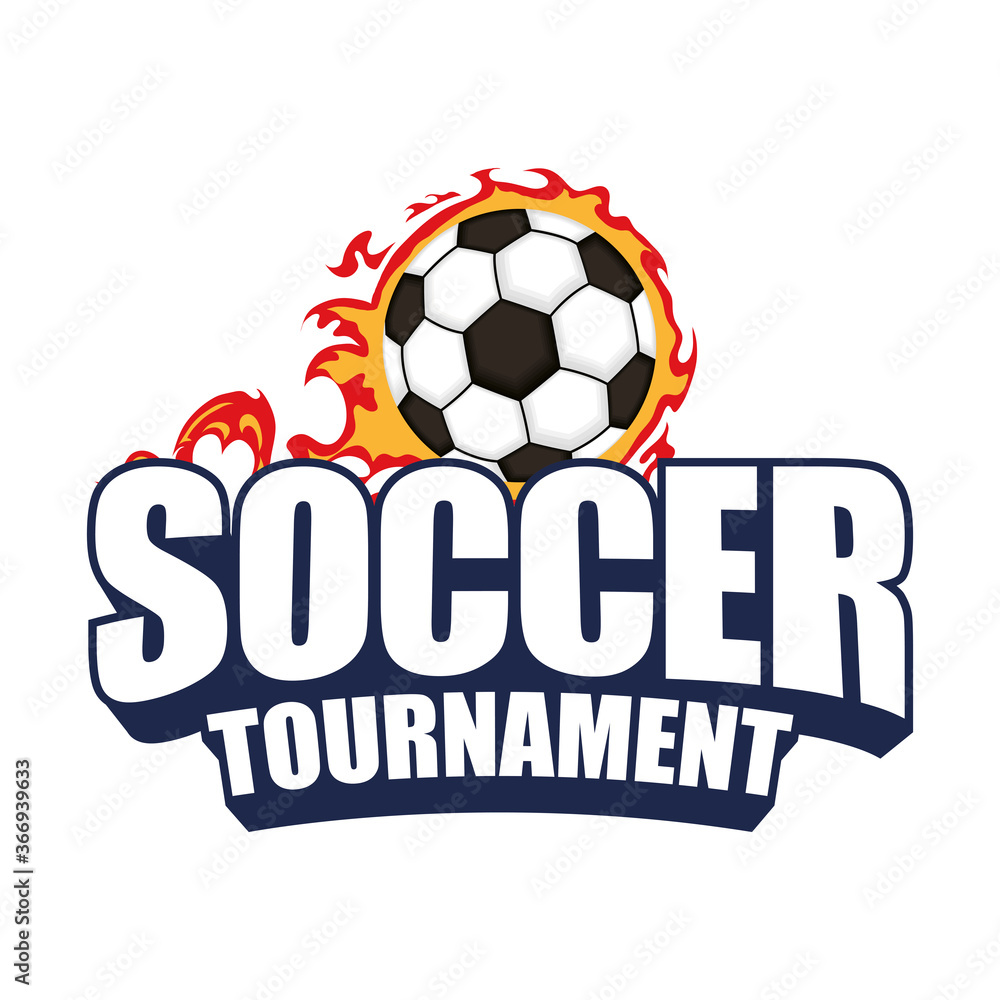 football soccer sport poster with balloon football soccer sport poster with balloon