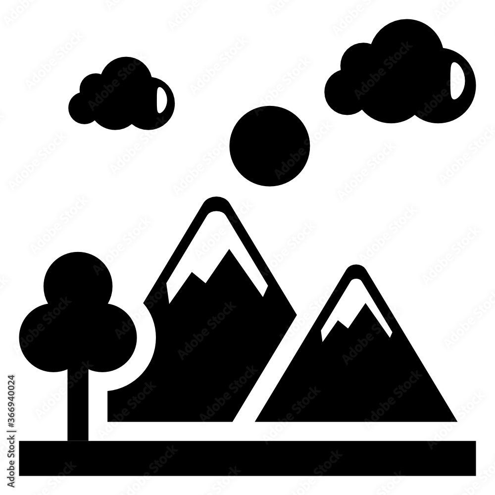 Snow covered mountains with sun in background depicting hill station
Snow covered mountains with sun in background depicting hill station