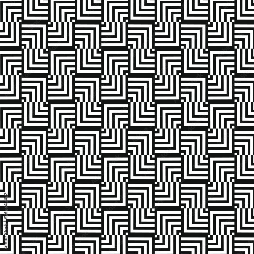 Collection of striped seamless geometric patterns. Digital design.3d