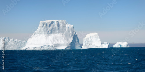 Drygalski Fjord, Floating Icebergs, South Georgia, South Georgia and the Sandwich Islands, Antarctica