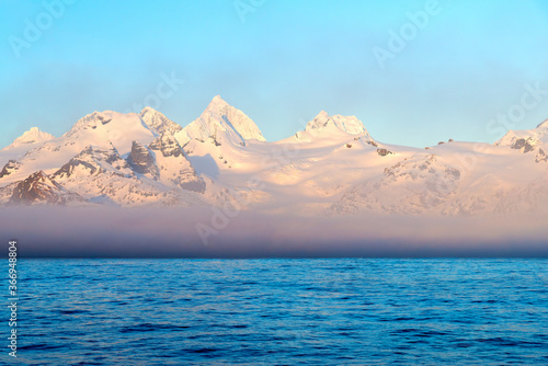 Wallpaper Mural Snow covered mountains on South Georgia West coast, South Georgia and the Sandwich Islands, Antarctica Torontodigital.ca
