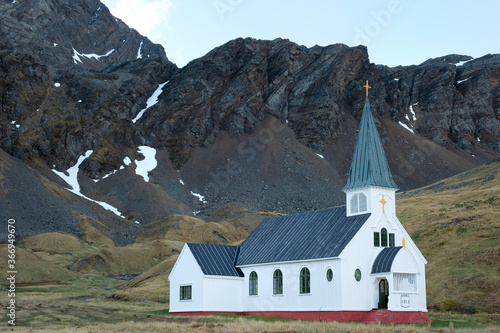 Foto Whaler's Church, Former Grytviken Whaling Station, South Georgia