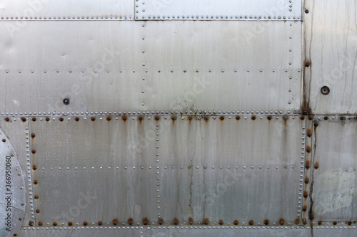 Old Aircraft Metal Covering tiles Texture