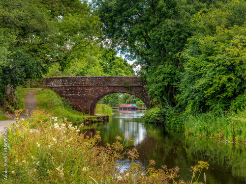 Foto Manley Bridge The Grand Western Canal, Tiverton, Devon