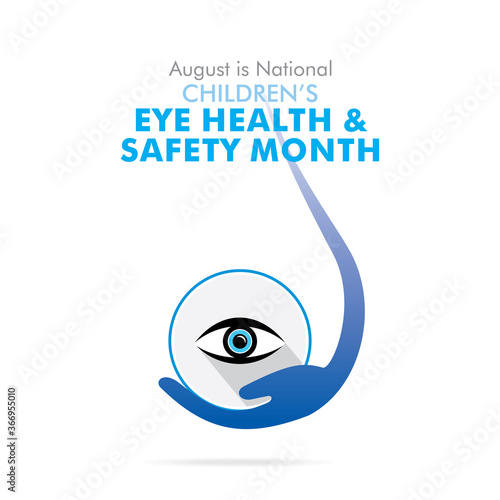 children's eye health and safety month