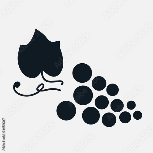Symbol ikona kościół katolicki winogrono