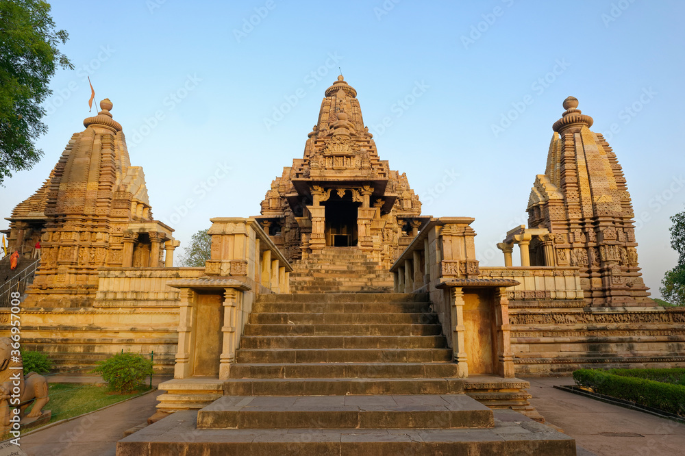 Lakshmana Temple, Khajuraho Group of Monuments, Madhya Pradesh state, India