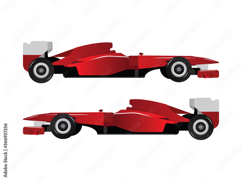 Formula One car, F1 racing car