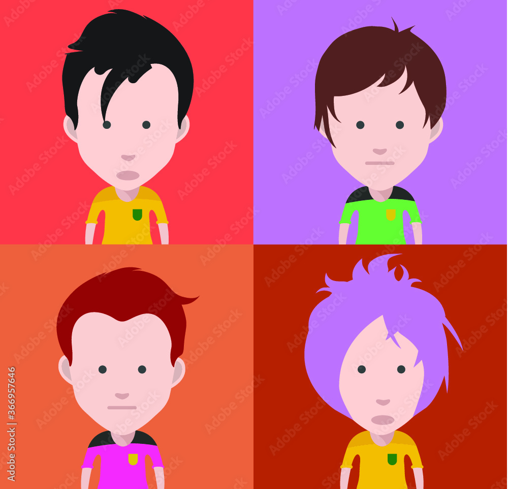 People avatars, Vector women, men avatar People avatars, Vector women, men avatar