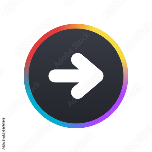 Arrow Forward -  Push Button