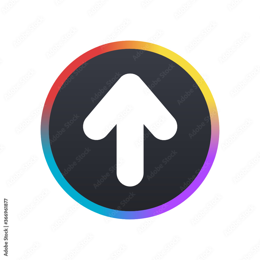 Arrow Upward - Push Button Arrow Upward - Push Button