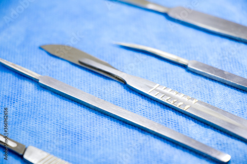 Dissection Kit  surgery equipment and instruments. Stainless Steel Tools for Medical Students.