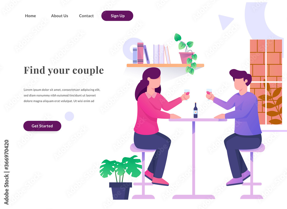 web landing page drink wine couple web landing page drink wine couple