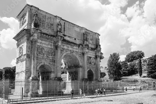 Costantine Triumph Arc, Rome, Lazio, Italy