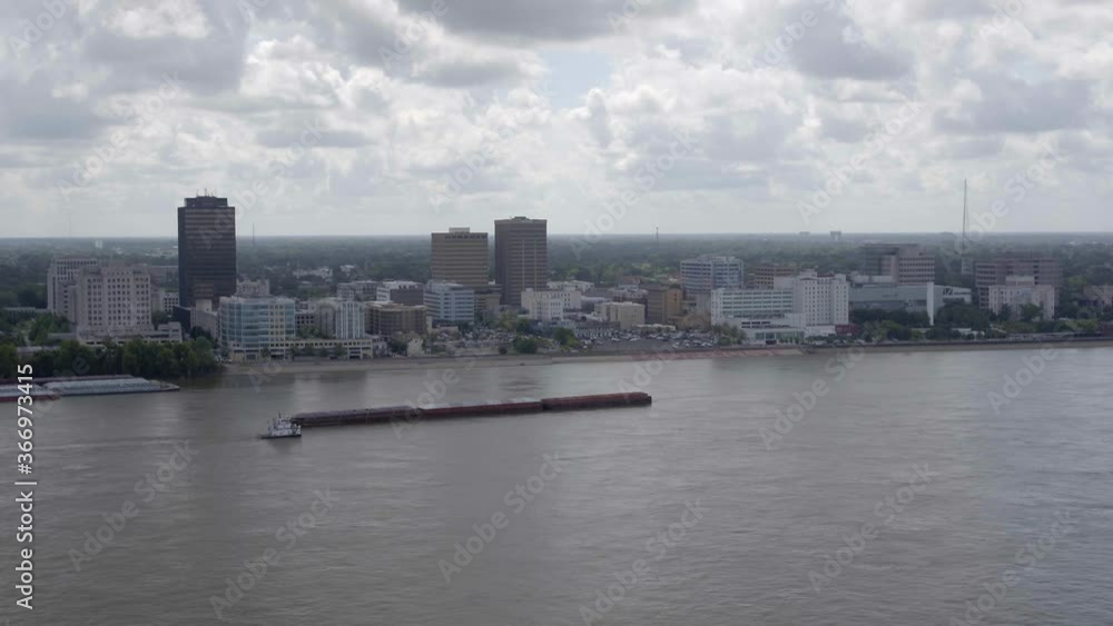Drone Video of Baton Rouge Louisiana and Mississippi River Drone Video of Baton Rouge Louisiana and Mississippi River
