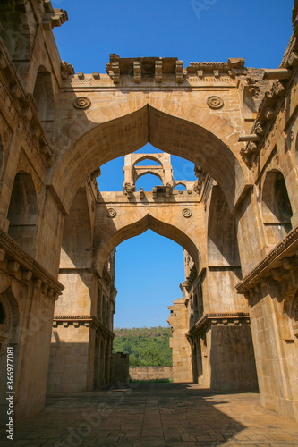 Koshak Mahal medieval palace  Chanderi  Madhya Pradesh  India.