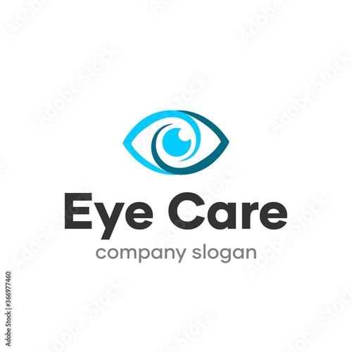 Creative Eye Care Vector Logo Design