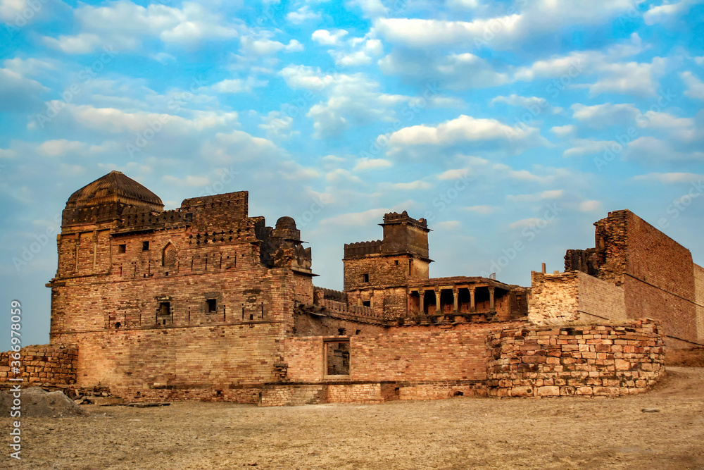 Chanderi Fort (Kirti Durg), Chanderi, Madhya Pradesh, India.
