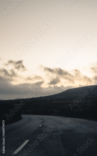 road in the mountains