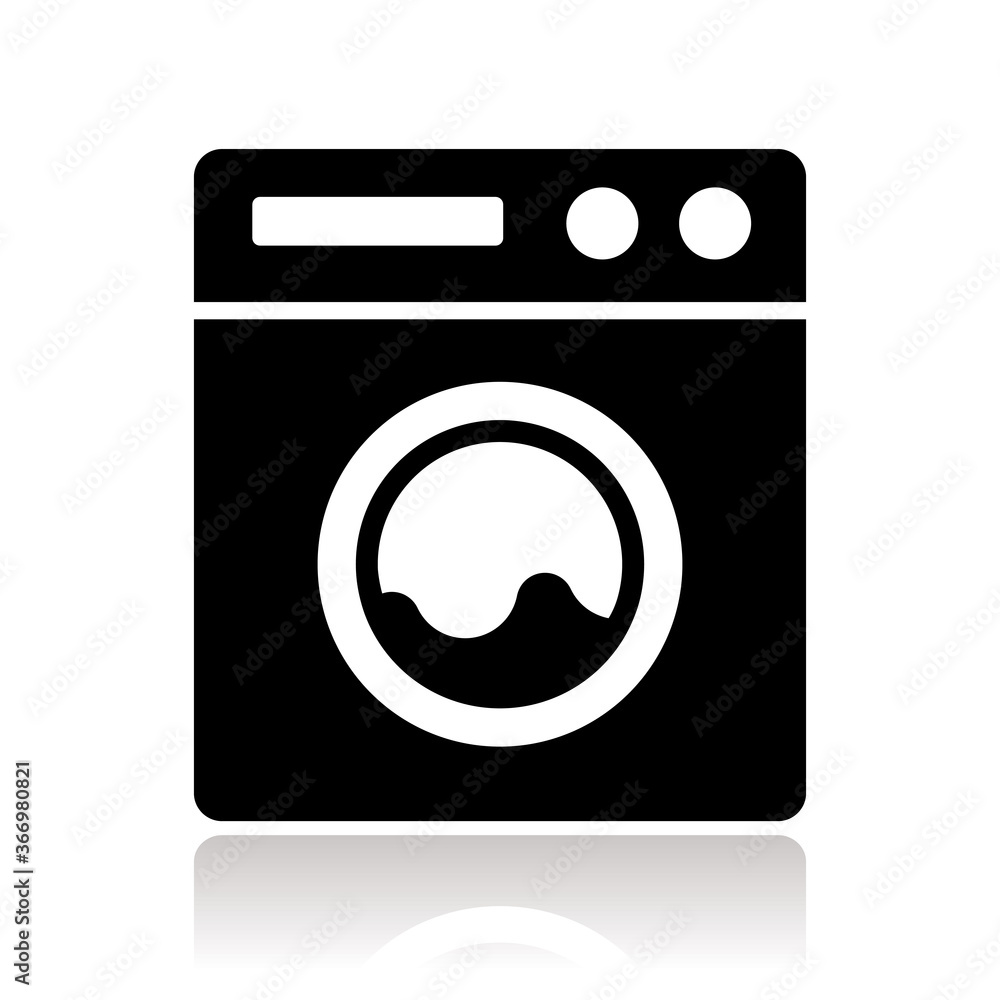 washing machine icon, vector illustration washing machine icon, vector illustration