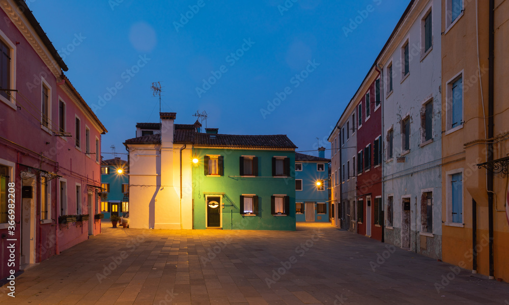 Abendstimmung auf Burano