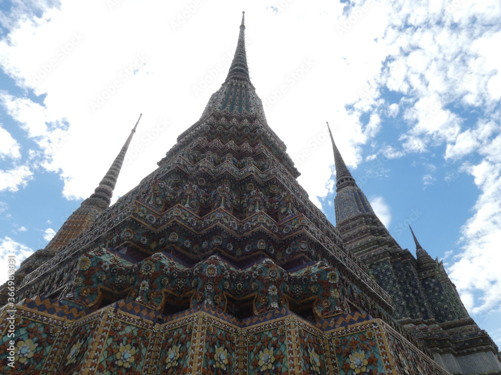 Fototapeta premium Pagoda temple dart buddhism