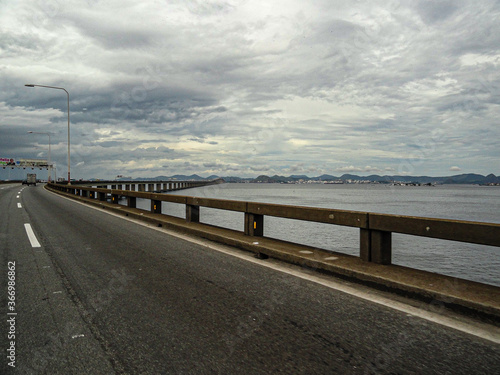 Wallpaper Mural bridge over the river Torontodigital.ca